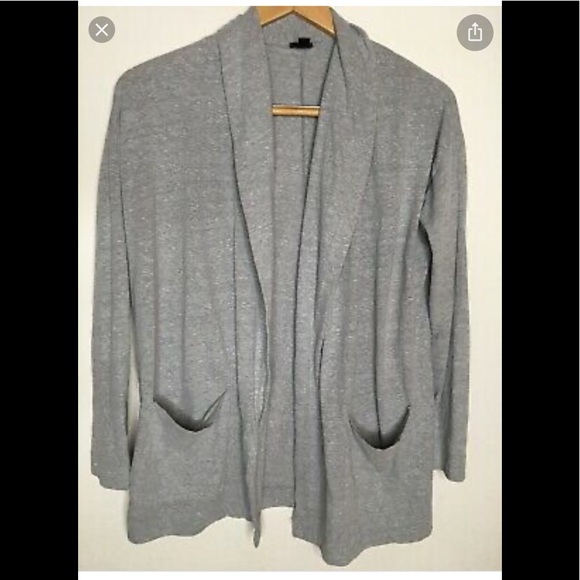 J Crew Slub Cotton Cardigan 